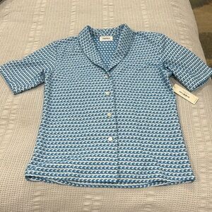 NEW w/ tag Montce Wave Repeat Frankie Top XS